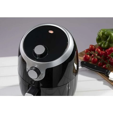 Daewoo 2L Single Pot Air Fryer Compact Black 80 To 200°C SDA1599GE - Image 3