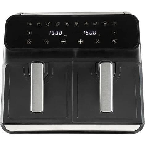 Daewoo XL 8L Digital Double Drawer Dual Zone Air Fryer SDA2310GE