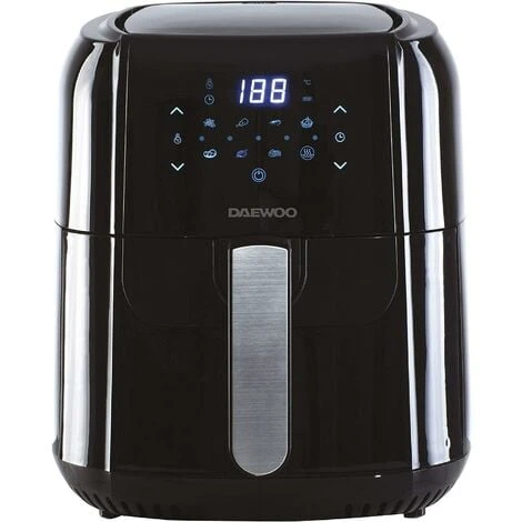 Daewoo Digital Healthy Living Air Fryer 5.5 Litre Capacity SDA1804GE – Black