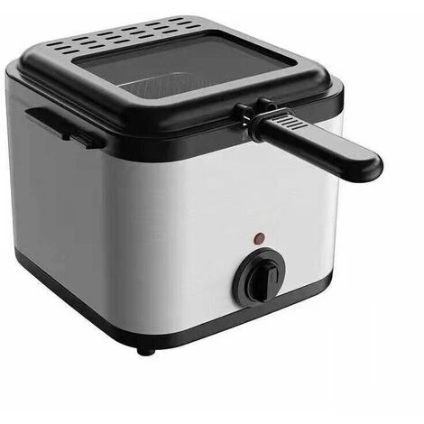 2L--3L Mini Electric Deep Fryer, Deep Fryer With Oil, Sight Glass, 1000W - Image 3